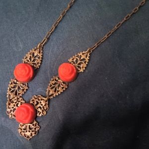 Art Deco Czech Necklace